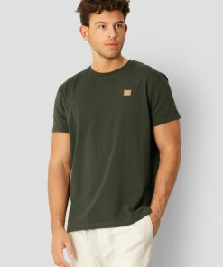 T-Shirts Clean Cut Copenhagen | Basic Organic T-Shirt - Bottle Gron