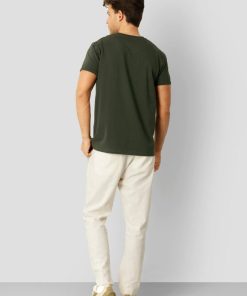 T-Shirts Clean Cut Copenhagen | Basic Organic T-Shirt - Bottle Gron