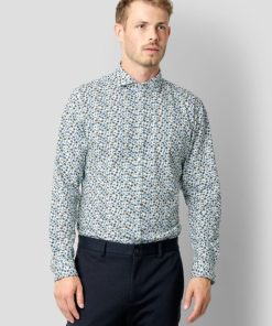 Skjorter Clean Cut Copenhagen | Clean Formal Aop Stretch Shirt - Color