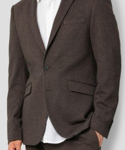 Blazere Clean Cut Copenhagen | Milano Jersey Stretch Blazer - Brun Melange