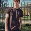 T-Shirts Clean Cut Copenhagen | Patrick Organic T-Shirt - Dark Brown