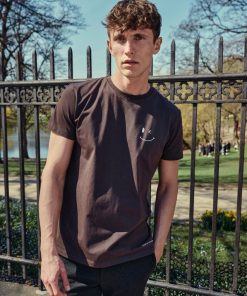 T-Shirts Clean Cut Copenhagen | Patrick Organic T-Shirt - Dark Brown