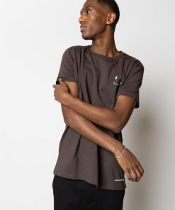 T-Shirts Clean Cut Copenhagen | Patrick Organic T-Shirt - Dark Brown