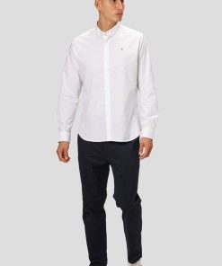 Skjorter Clean Cut Copenhagen | Oxford Stretch Shirt - Hvid