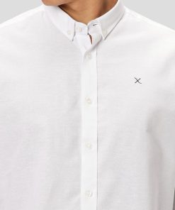 Skjorter Clean Cut Copenhagen | Oxford Stretch Shirt - Hvid