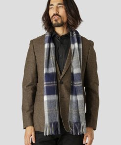 Tilbehor Clean Cut Copenhagen | Clean Cut Wool Scarf - Navy Tern