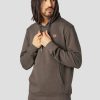 Sweatshirts & Hoodies Clean Cut Copenhagen | Basic Organic Bomuld Hoodie - Dark Brown