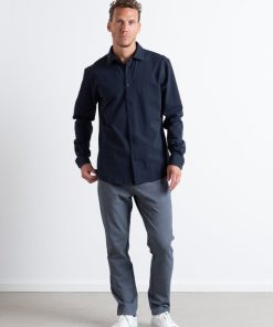 Skjorter Clean Cut Copenhagen | Clean Formal Stretch Shirt - Navy