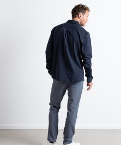 Skjorter Clean Cut Copenhagen | Clean Formal Stretch Shirt - Navy