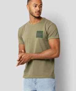 T-Shirts Clean Cut Copenhagen | Jake Organic Cotton T-Shirt - Stovet Gron