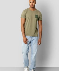 T-Shirts Clean Cut Copenhagen | Jake Organic Cotton T-Shirt - Stovet Gron