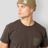 Tilbehor Clean Cut Copenhagen | Hugo Logo Beanie - Khaki