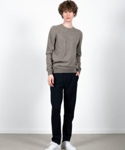 Strik Clean Cut Copenhagen | Yak Wool Knitted Sweater - Platinum