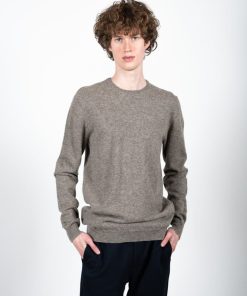 Strik Clean Cut Copenhagen | Yak Wool Knitted Sweater - Platinum