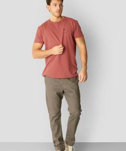 T-Shirts Clean Cut Copenhagen | Patrick Organic T-Shirt - Rusty Red