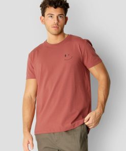 T-Shirts Clean Cut Copenhagen | Patrick Organic T-Shirt - Rusty Red