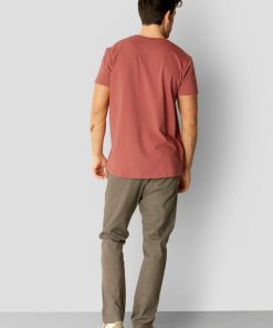 T-Shirts Clean Cut Copenhagen | Patrick Organic T-Shirt - Rusty Red