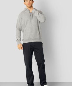 Sweatshirts & Hoodies Clean Cut Copenhagen | Basic Organic Bomuld Hoodie - Lysegra Mel