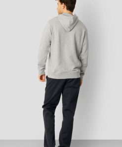 Sweatshirts & Hoodies Clean Cut Copenhagen | Basic Organic Bomuld Hoodie - Lysegra Mel