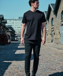 T-Shirts Clean Cut Copenhagen | Madrid V-Neck T-Shirt - Sort