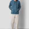 Sweatshirts & Hoodies Clean Cut Copenhagen | Basic Organic Bomuld Hoodie - Pacific Blue