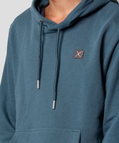 Sweatshirts & Hoodies Clean Cut Copenhagen | Basic Organic Bomuld Hoodie - Pacific Blue