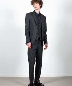 Bukser Clean Cut Copenhagen | Marc Milano Xo Pants - Black Melange