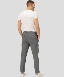 Bukser Clean Cut Copenhagen | Milano Jersey Cargo Pants - Dark Grey Mix