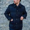 Jakker & Frakke Clean Cut Copenhagen | Jeremy Padded Jacket - Navy Tern