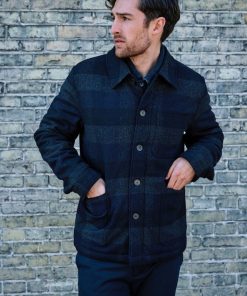 Jakker & Frakke Clean Cut Copenhagen | Jeremy Padded Jacket - Navy Tern