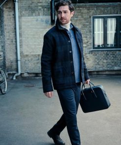 Jakker & Frakke Clean Cut Copenhagen | Jeremy Padded Jacket - Navy Tern