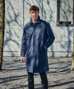 Jakker & Frakke Clean Cut Copenhagen | Jacob Coat - Navy