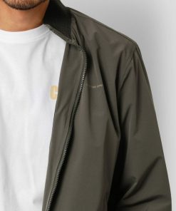 Jakker & Frakke Clean Cut Copenhagen | Ryan Nylon Jacket - Bottle Gron