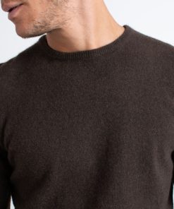 Strik Clean Cut Copenhagen | Yak Wool Knitted Sweater - Dark Brown