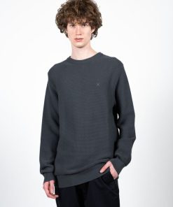 Strik Clean Cut Copenhagen | Oliver Recycled Cotton Jumper - Morkegra