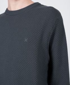 Strik Clean Cut Copenhagen | Oliver Recycled Cotton Jumper - Morkegra