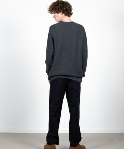 Strik Clean Cut Copenhagen | Oliver Recycled Cotton Jumper - Morkegra