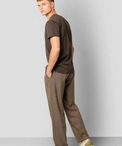 Bukser Clean Cut Copenhagen | Lyon Xo Luca Pleat Pants - Mork Kamel