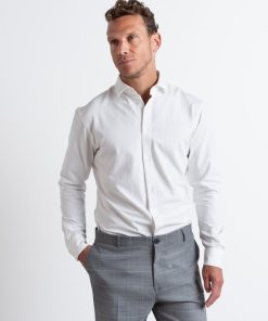 Skjorter Clean Cut Copenhagen | Clean Formal Stretch Shirt - Hvid