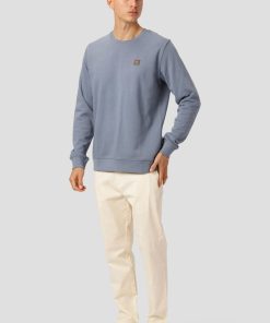 Sweatshirts & Hoodies Clean Cut Copenhagen | Basic Organic Bomuld Sweatshirt - Stovet Bla