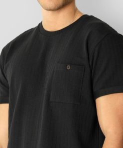 T-Shirts Clean Cut Copenhagen | Timothy Structured T-Shirt - Sort