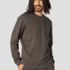 Sweatshirts & Hoodies Clean Cut Copenhagen | Basic Organic Bomuld Sweatshirt - Dark Brown