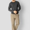 Strik Clean Cut Copenhagen | Merino Wool Knitted Jumper - Morkegra Melange