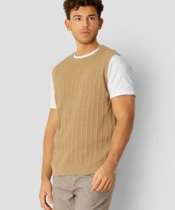 Strik Clean Cut Copenhagen | Otis Xo Cotton Slipover - Sand Melange