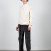 Strik Clean Cut Copenhagen | Lauritz 1/2 Zip Knitted Jumper - Ecru Melange