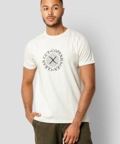 T-Shirts Clean Cut Copenhagen | Tanner Printed T-Shirt - Ecru