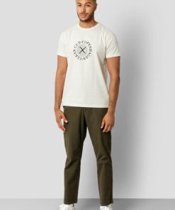 T-Shirts Clean Cut Copenhagen | Tanner Printed T-Shirt - Ecru