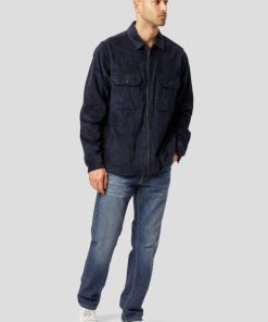 Skjorter & Overskjorter Clean Cut Copenhagen | Myles Corduroy Overshirt - Navy