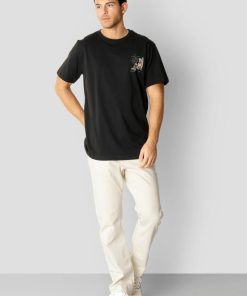 T-Shirts Clean Cut Copenhagen | Trey Cotton T-Shirt - Sort