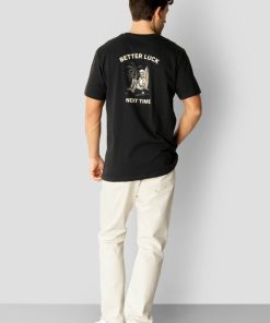 T-Shirts Clean Cut Copenhagen | Trey Cotton T-Shirt - Sort